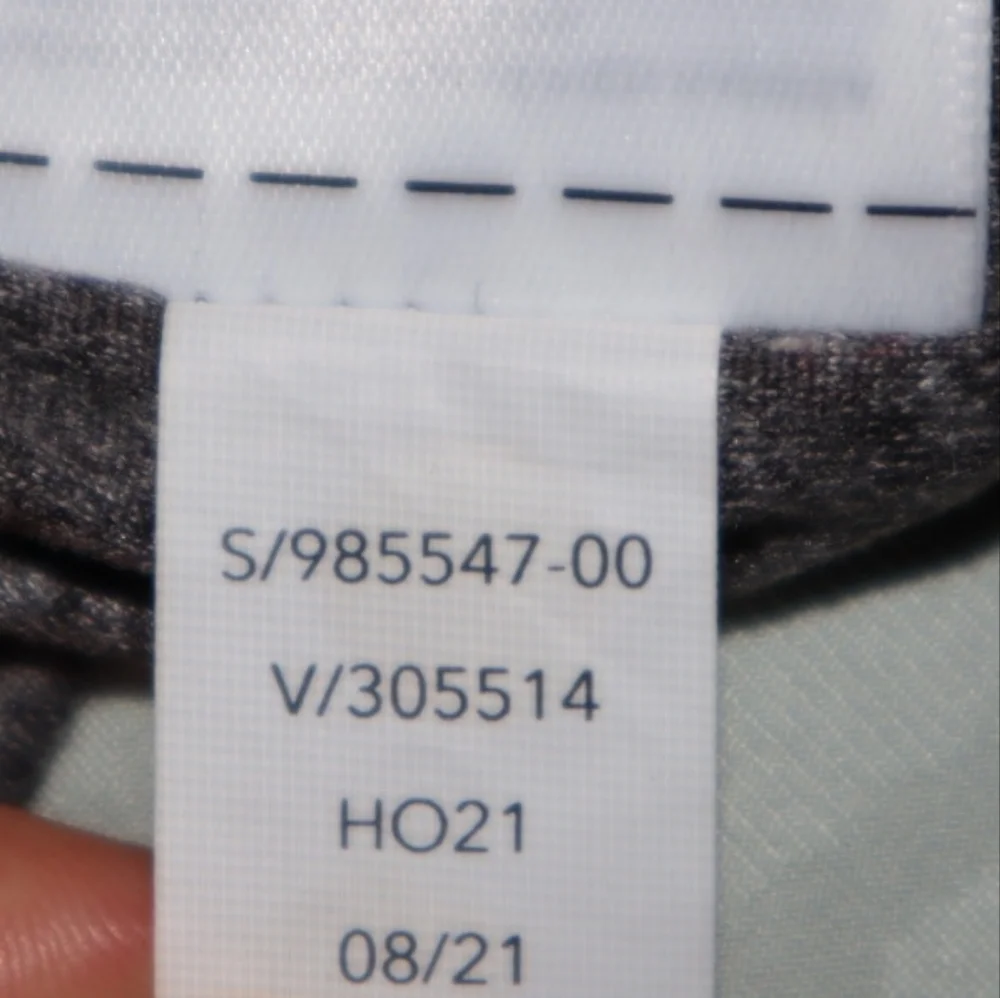 Athleta Brooklyn Lined Textured Jogger Pants Lined Serpentine Coast Green Sz 12 - Picture 12 of 12